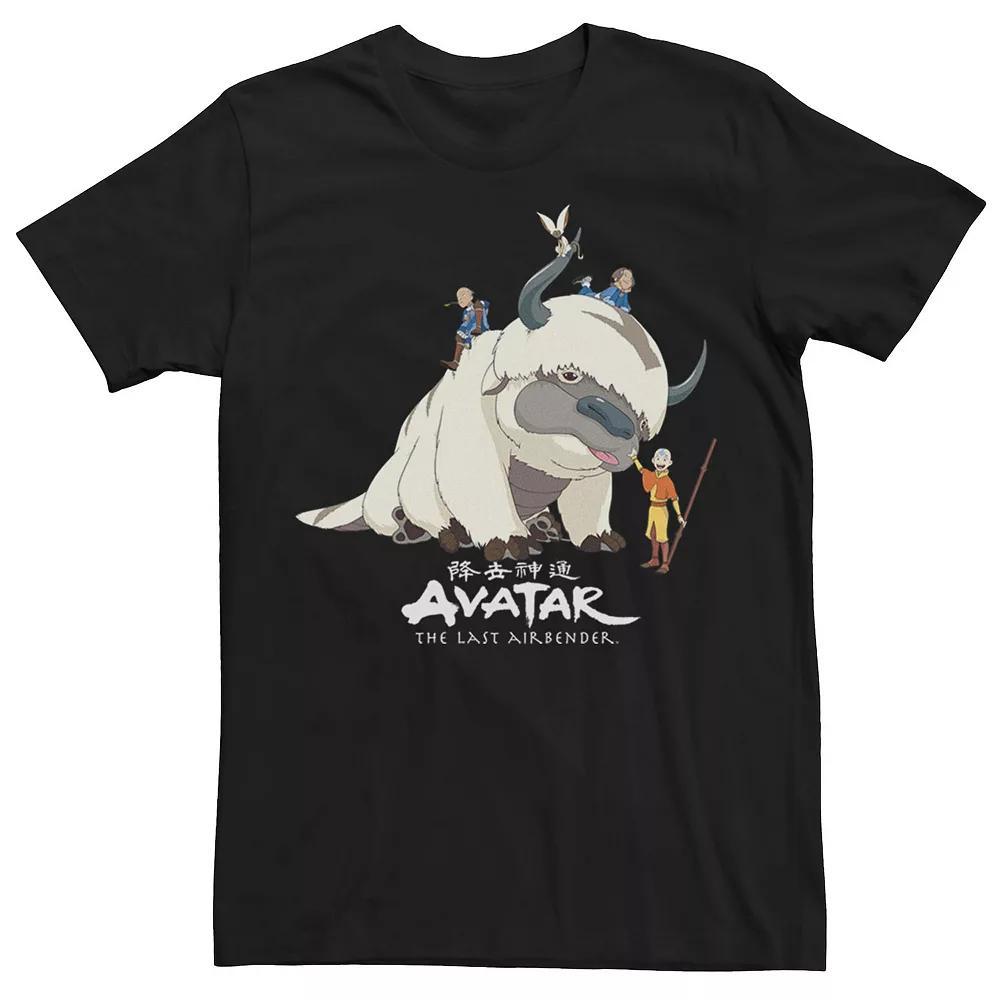 Men's Avatar: The Last Airbender Appa Ride Group Shot Tee,  Product Image