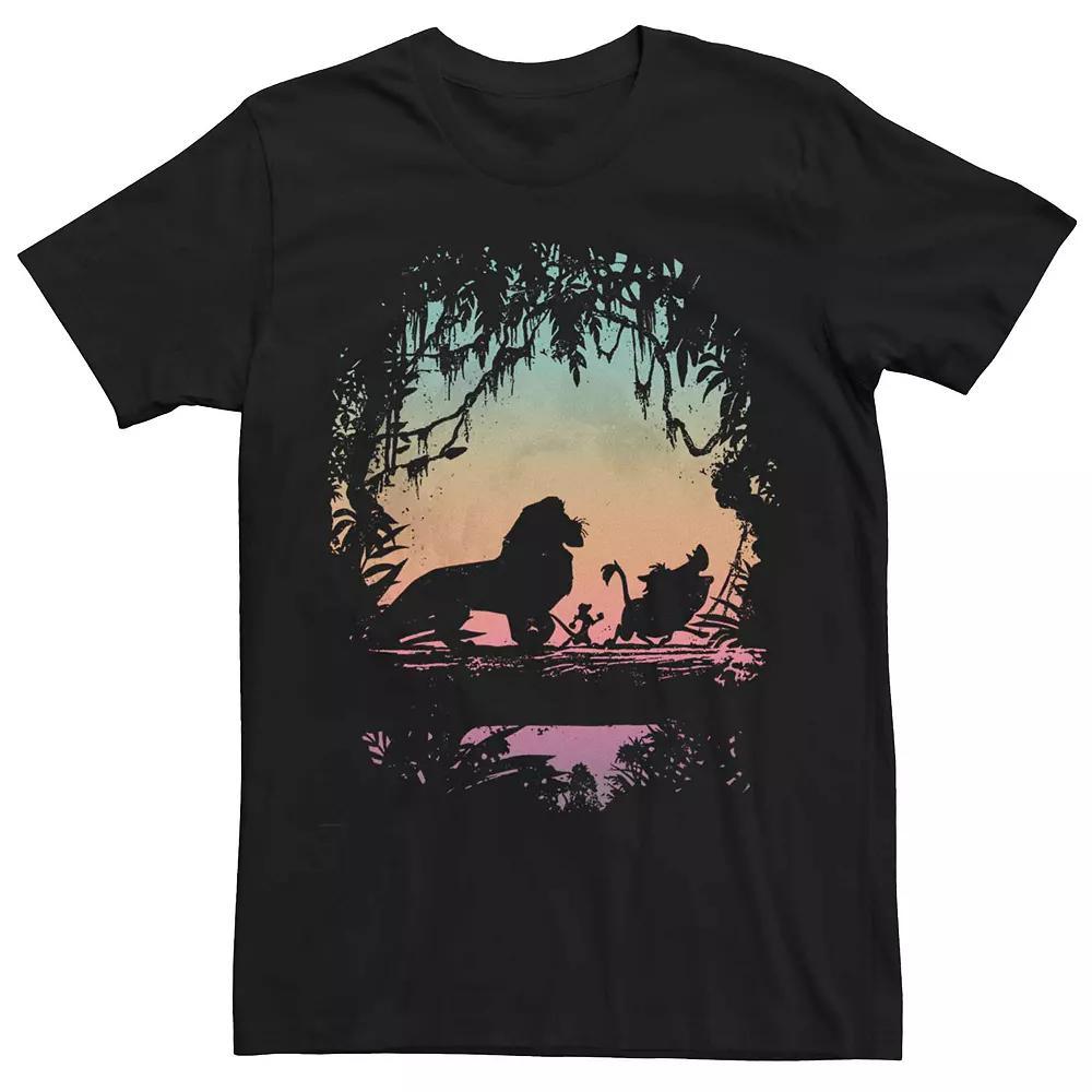 Disney's The Lion King Men's Colorful Jungle Walk Tee,  Product Image