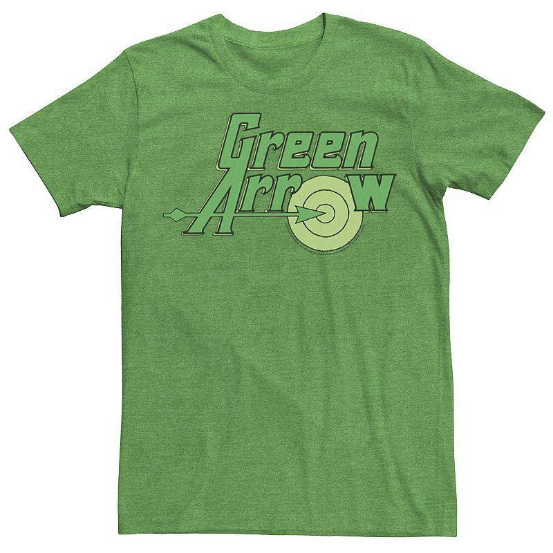 Men's DC Comics The Green Arrow Vintage Text Poster Tee,  Product Image