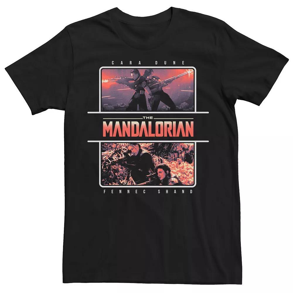 Men's Star Wars: The Mandalorian Cara Dune & Fennec Shand R15 Tee,  Product Image