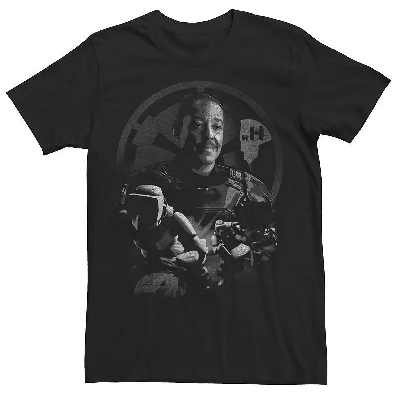 Big & Tall Star Wars: The Mandalorian Moff Gideon Empire Mashup R12 Tee, Mens Product Image