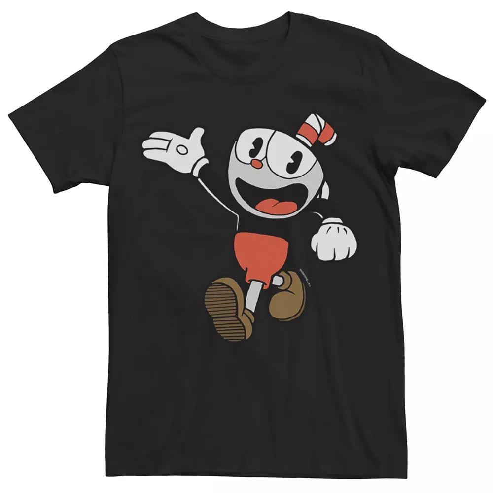 Men's Cuphead Friendly Hello Tee,  Product Image
