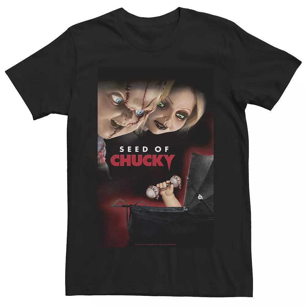 Men's Chucky The Seed of Chucky Group Shot Poster Tee,  Product Image