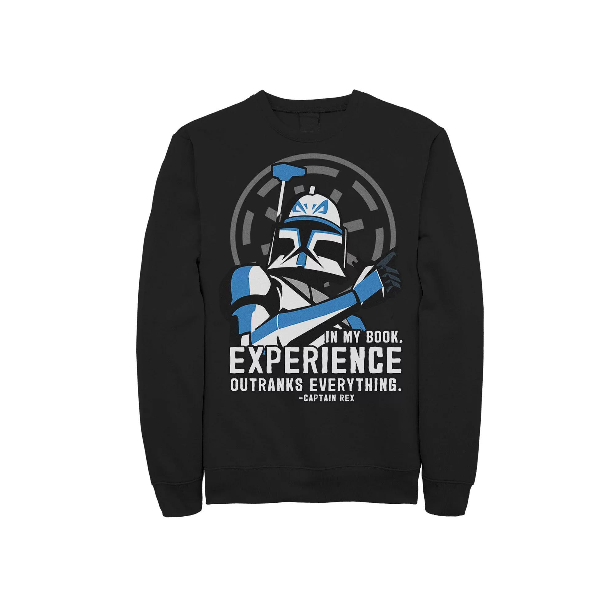 Men's Star Wars Clone Wars Captain Rex Experience Sweatshirt, Size: XXL, Black Product Image