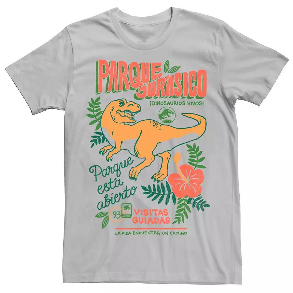 Men's Jurassic Park Spanish Opening Day Poster Tee,  Product Image