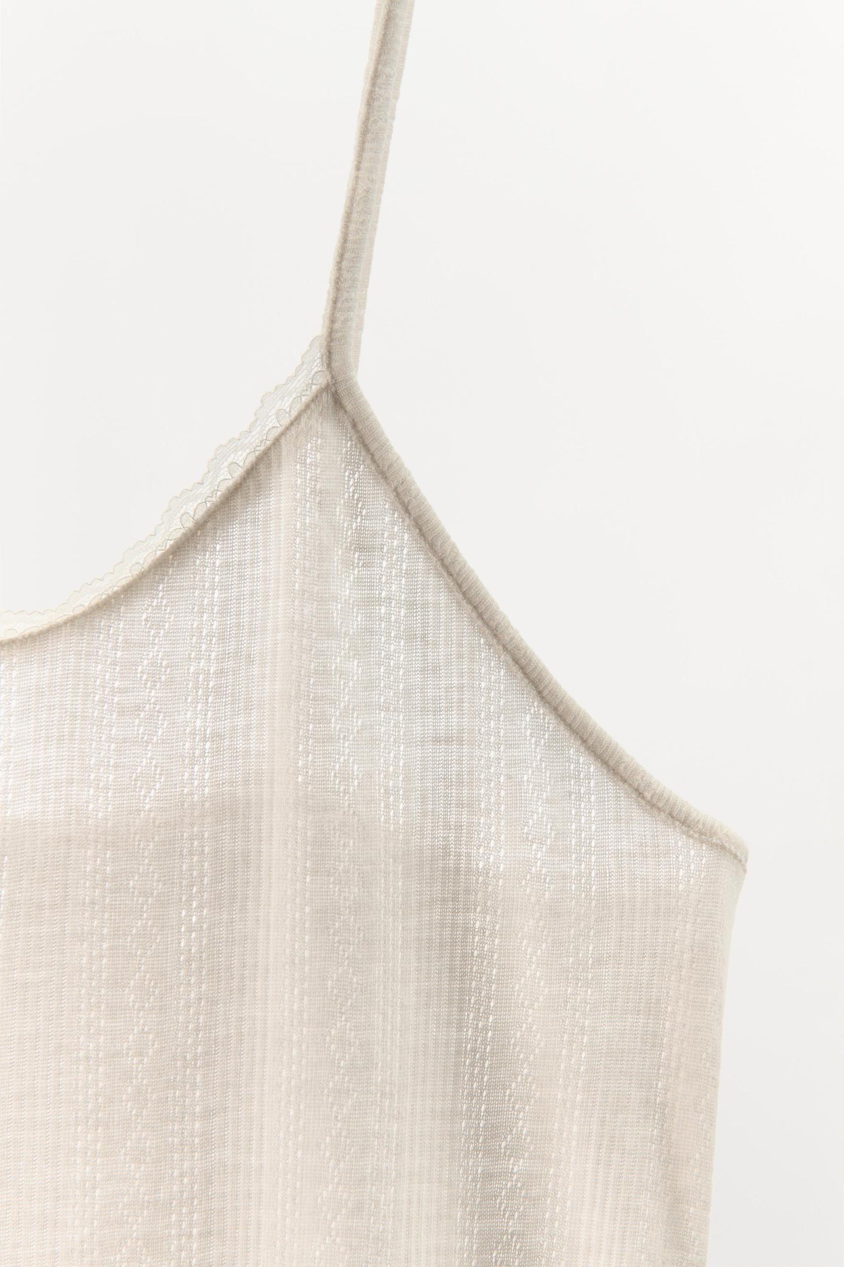 POINTELLE STRAP TOP Product Image