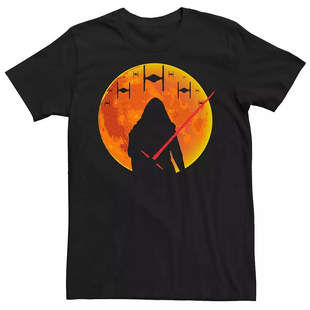 Men's Star Wars Kylo Ren Dark Moon Halloween Tee, Size: XL, Black Product Image