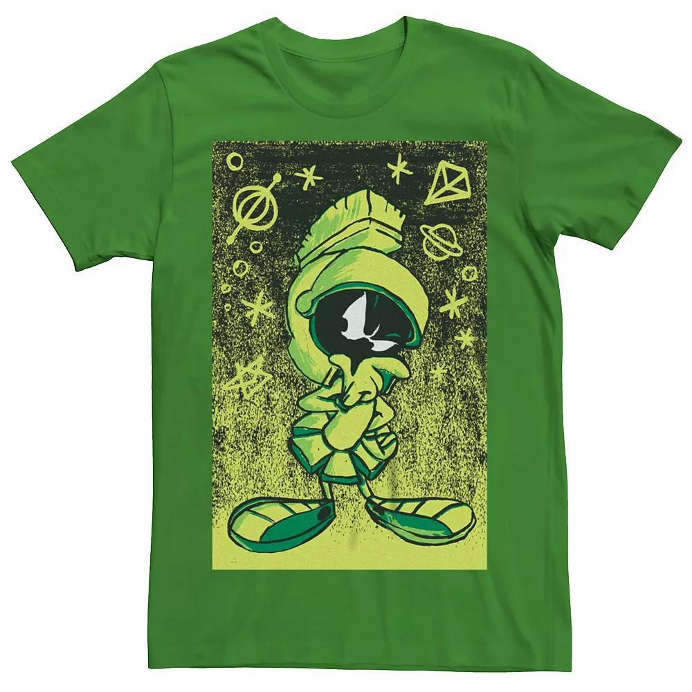 Men's Looney Tunes Marvin The Martian Draw Graphic Tee,  Product Image