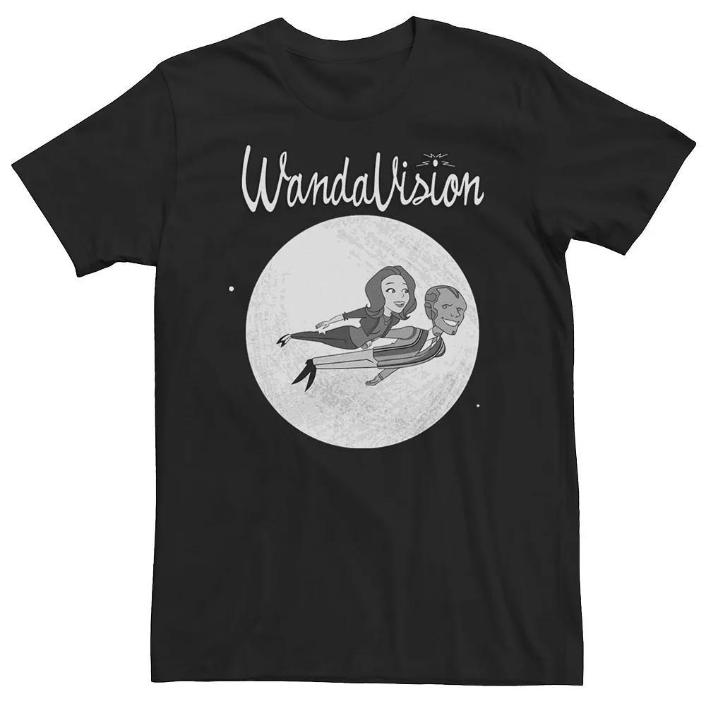 Men's Marvel Wandavision Flying Cartoon Tee,  Product Image
