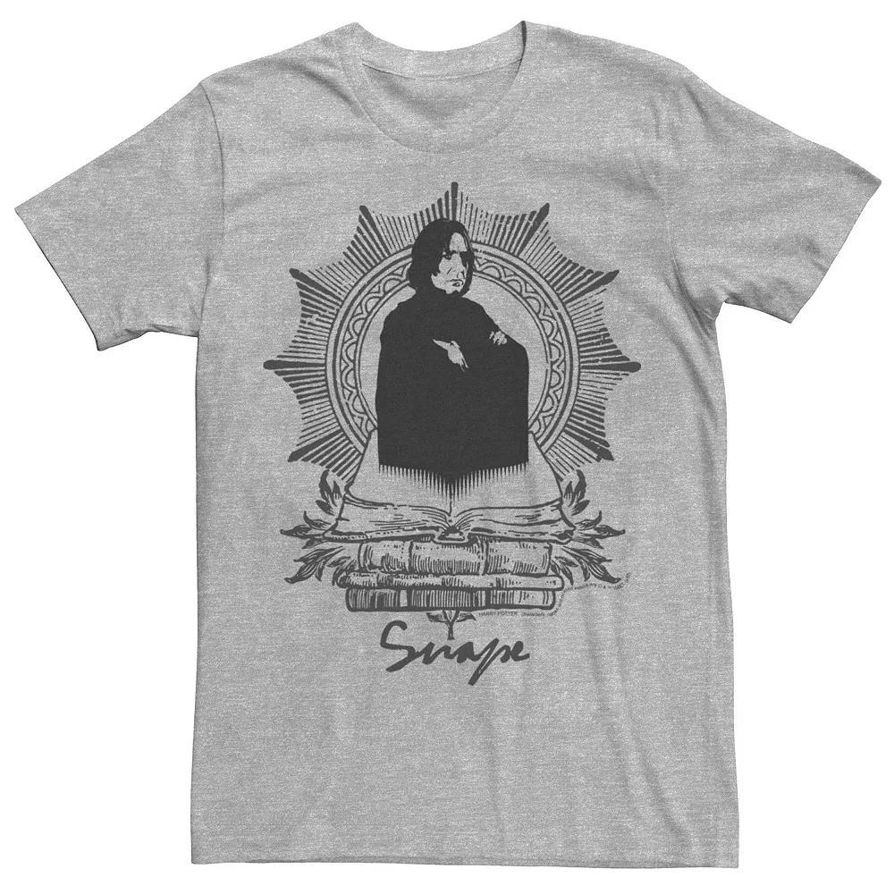 Men's Harry Potter Snape Books Portrait Graphic Tee,  Product Image