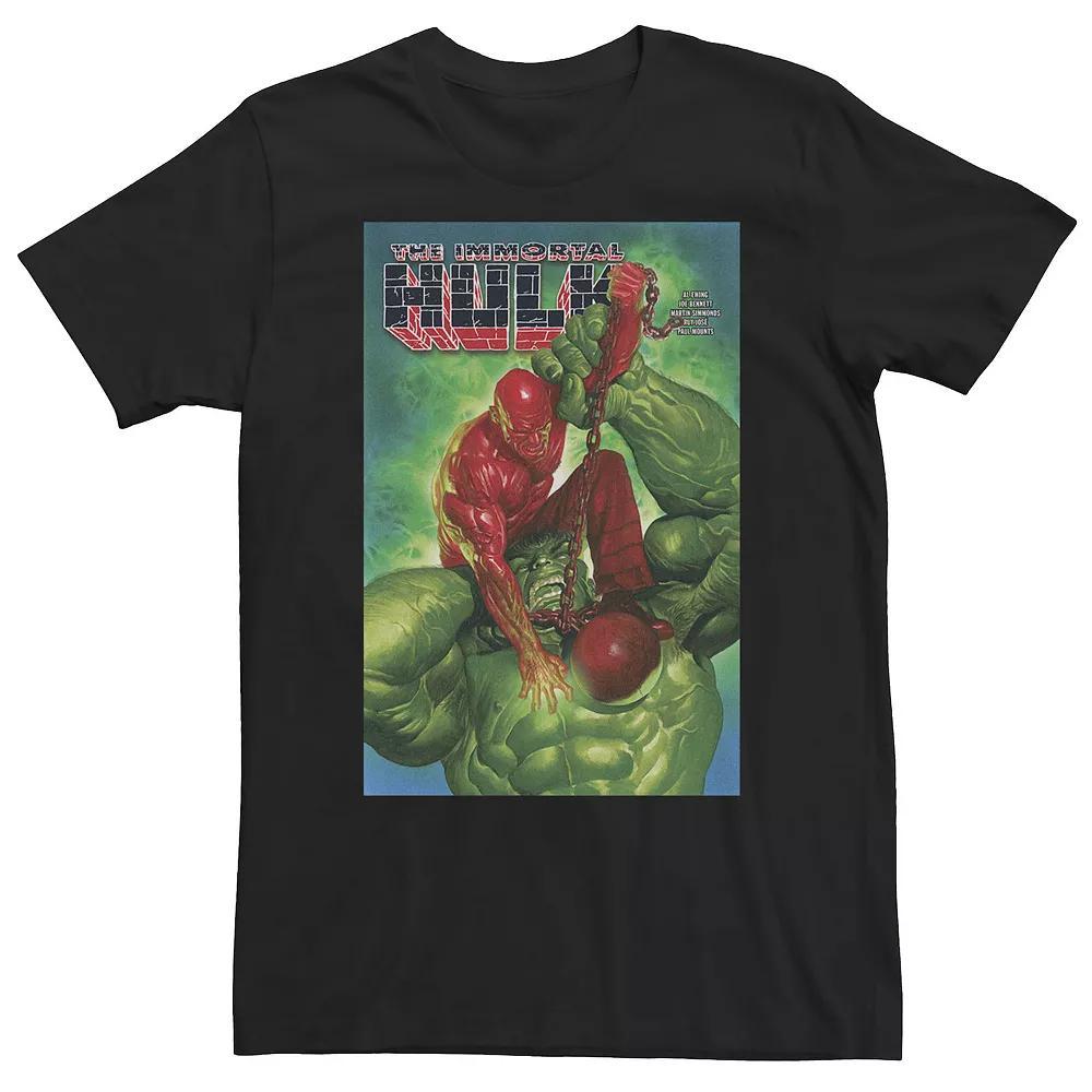 Big & Tall Marvel Immortal Hulk Carl Creel Comic Cover Tee, Men's,  Product Image