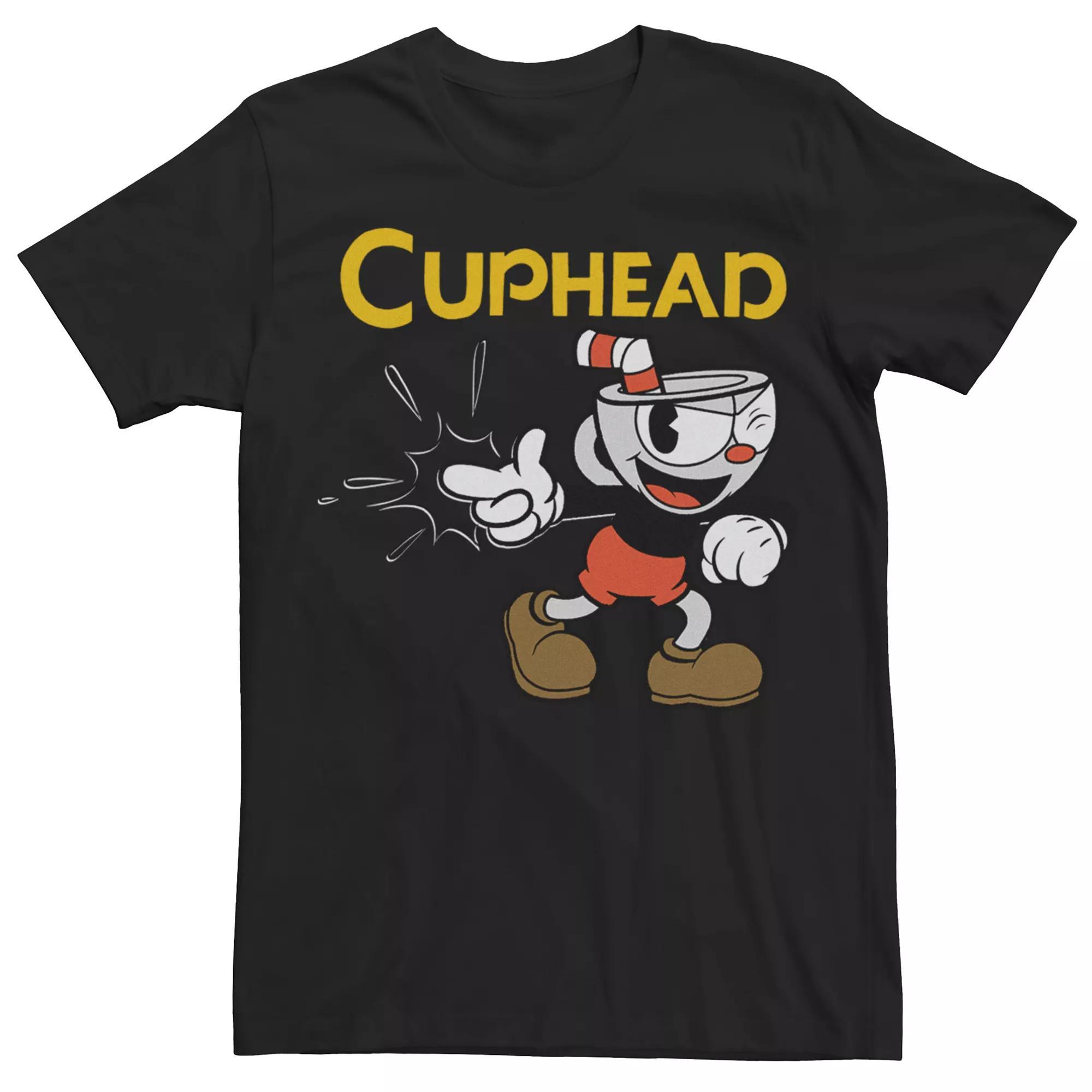 Men's Cuphead Gotcha Logo Tee,  Product Image