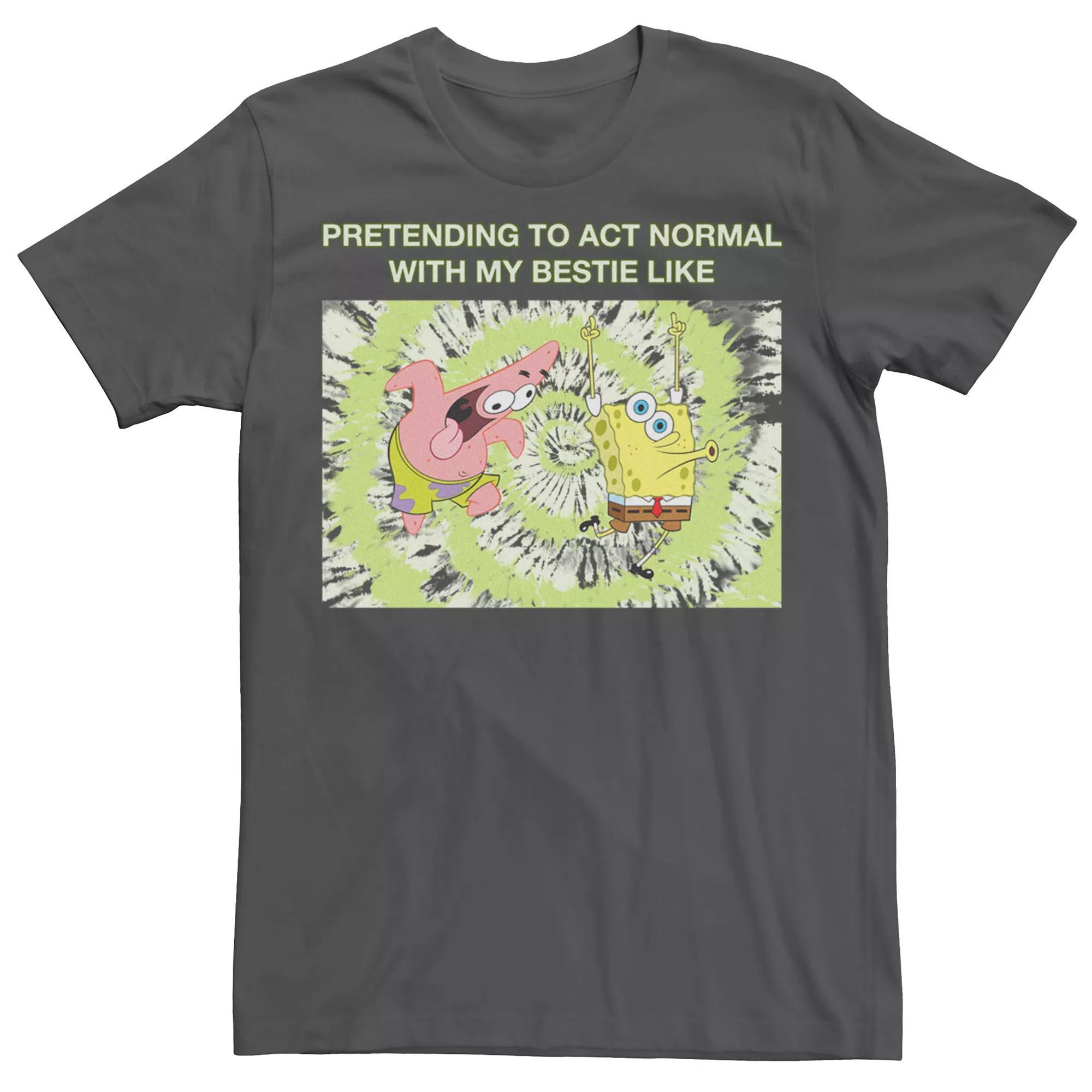 Men's Spongebob Squarepants Patrick Bestie Tee,  Product Image