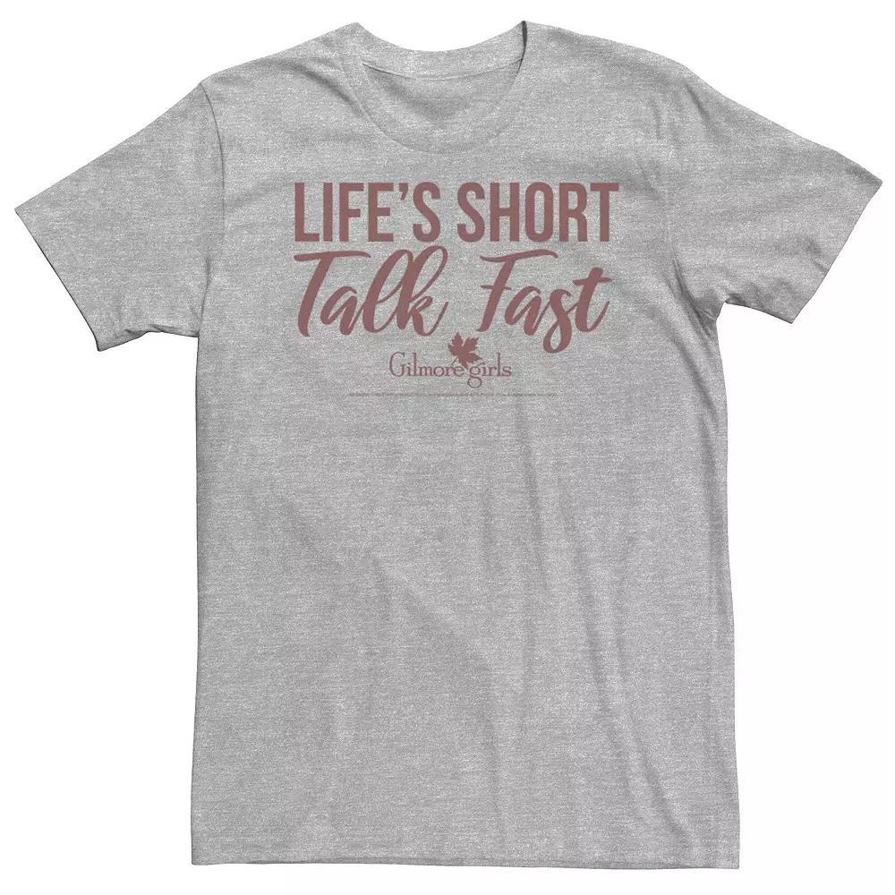 Men's Gilmore Girls Life's Short Talk Fast Tee,  Product Image