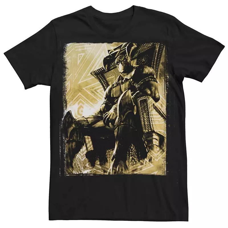 Men's Marvel Black Panther Throne Room Tee, Size: XXL Product Image