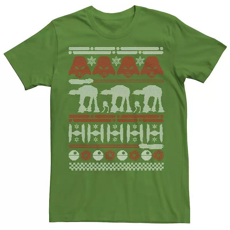 Men's Star Wars Battle Of Hoth Ugly Christmas Sweater Tee,  Product Image