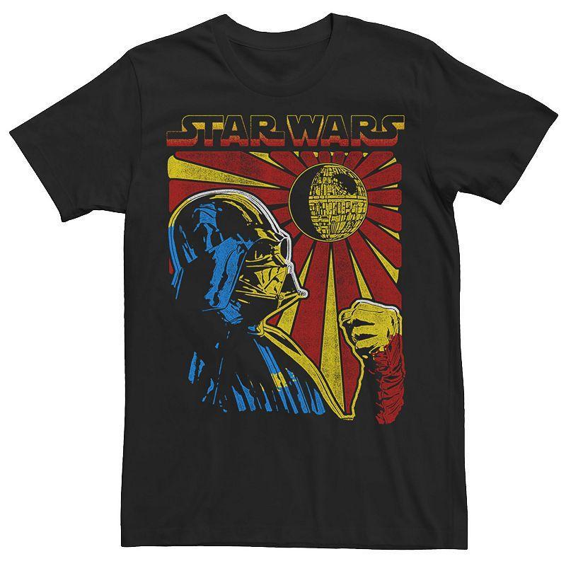 Men's Star Wars Darth Vader Propaganda Style Poster Tee, Size: XXL, Black Product Image