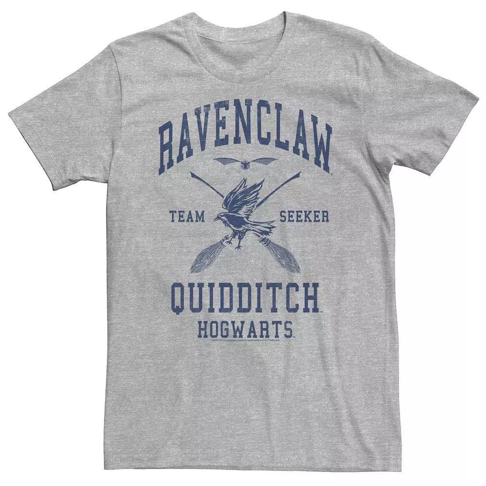 Big & Tall Harry Potter Ravenclaw Bold Team Seeker Tee, Men's, Size: 3XL, Athletic Grey Product Image