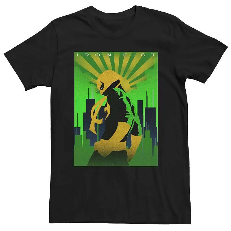 Big & Tall Rick & Morty Cool Rick Text Stacked Tee, Men's,  Product Image