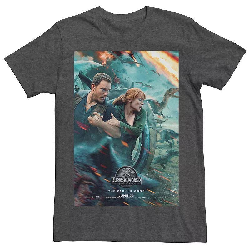 Mens Jurassic World Two Owen Claire Movie Poster Tee Product Image