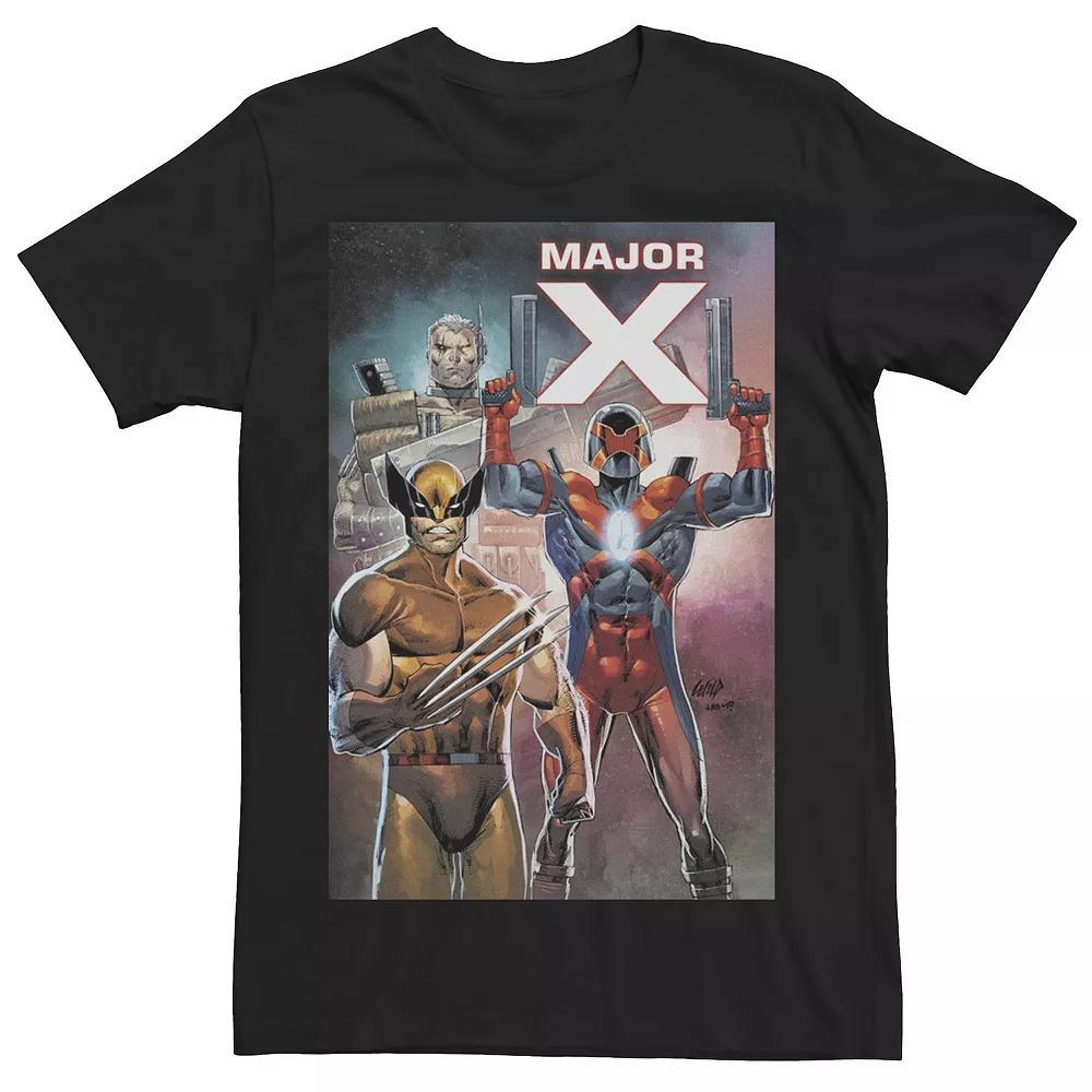 Men's Marvel Major X Union With Cable Comic Book Cover Tee,  Product Image