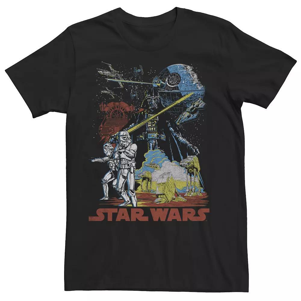 Men's Star Wars Space Poster Graphic Tee,  Product Image