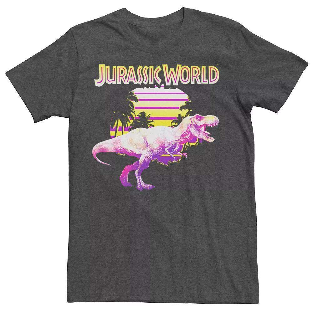 Men's Jurassic World Neon T-Rex Tee,  Product Image