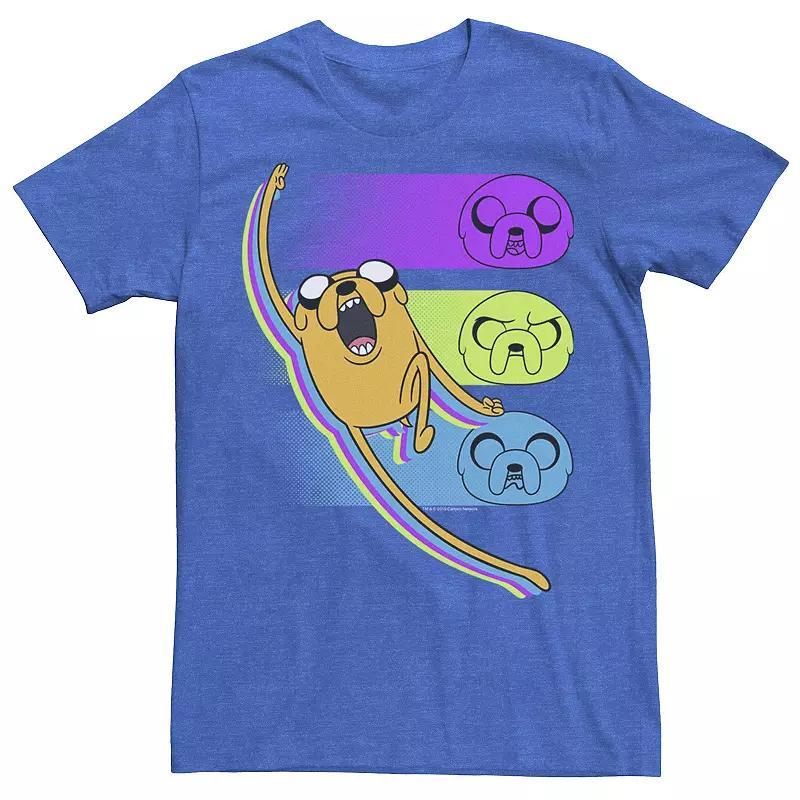 Men's CN Adventure Time Jake Emotions Tee, Size: Medium, Royal Grey Product Image