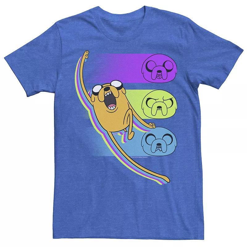 Men's CN Adventure Time Jake Emotions Tee, Size: Medium, Royal Grey Product Image