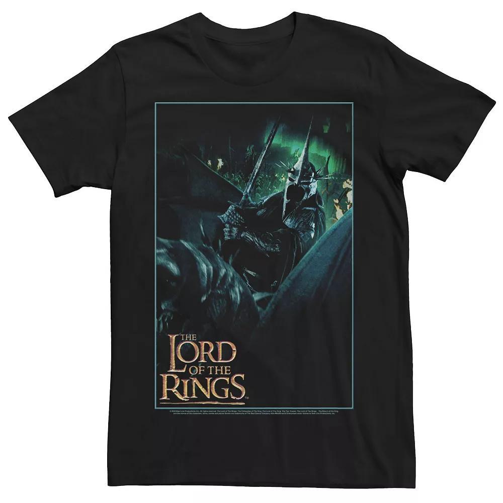 Mens The Lord Of The Rings Witch King Dark Poster Tee Product Image