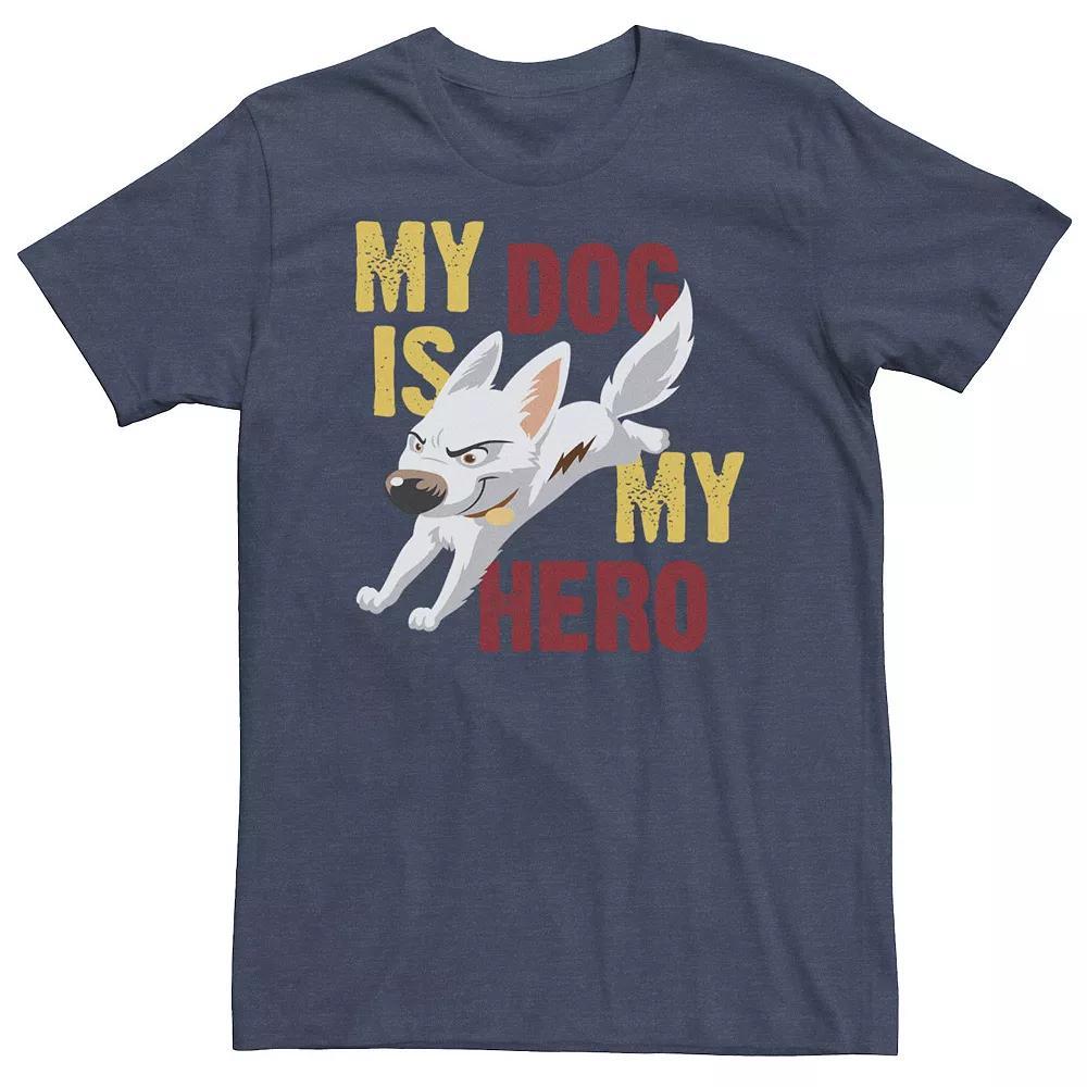 Big & Tall Disney Bolt My Dog Is My Hero Tee, Men's,  Product Image