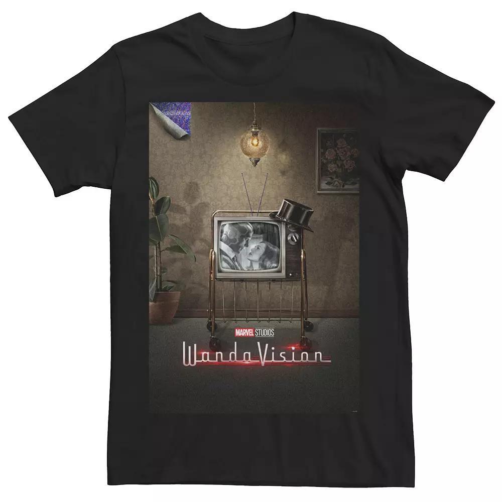 Men's Marvel Studios WandaVision Vintage Television Set Tee,  Product Image