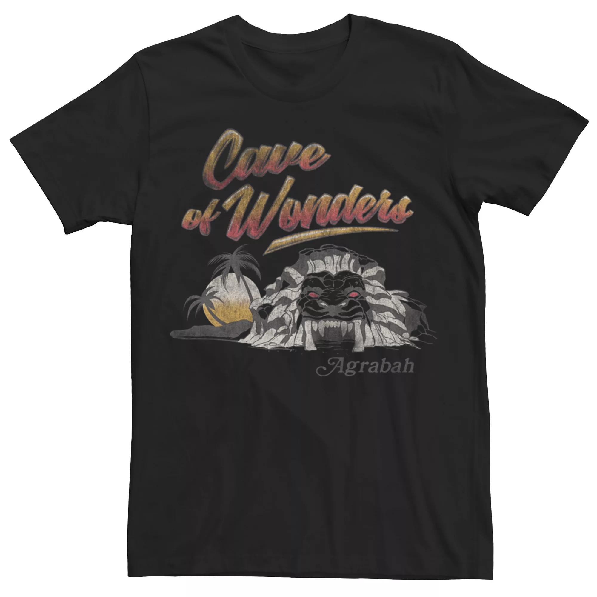 Disney's Aladdin Men's Cave of Wonders Graphic Tee, Size: Medium, White Product Image