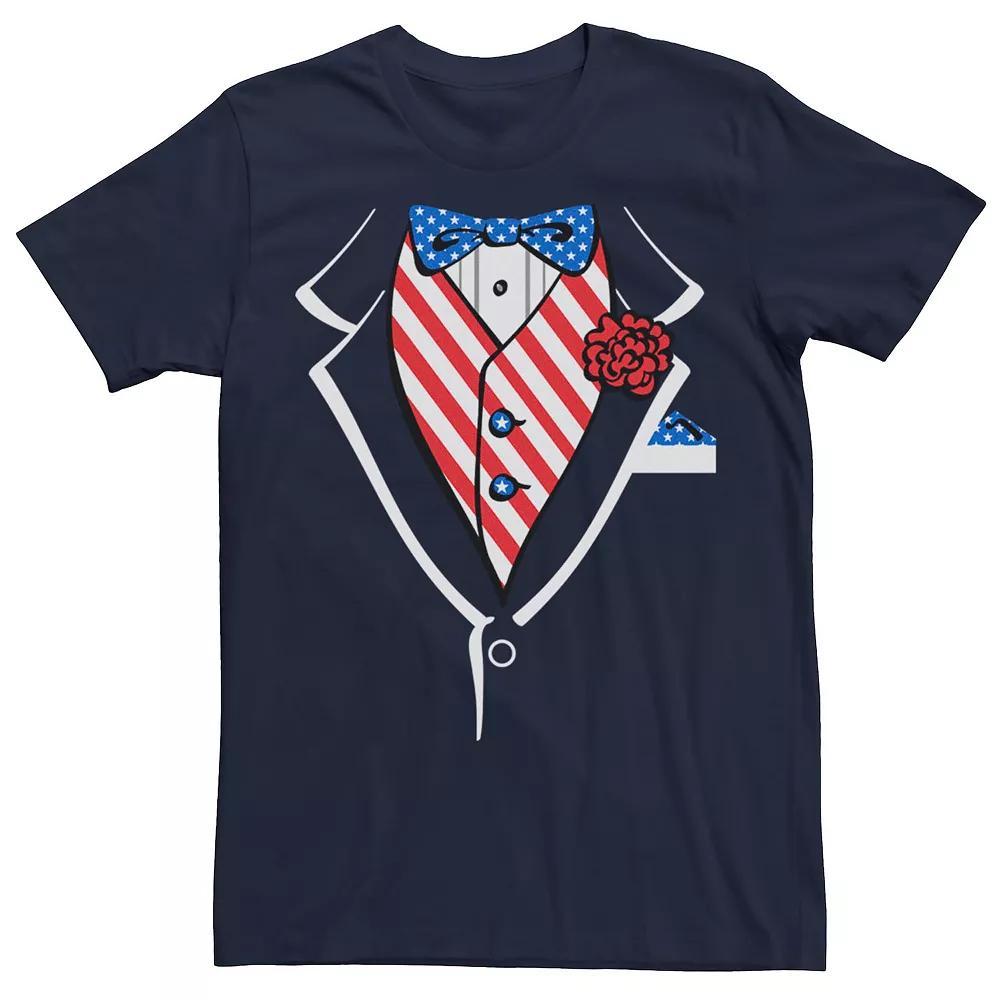 Men's Patriotic Tuxedo Tee,  Product Image