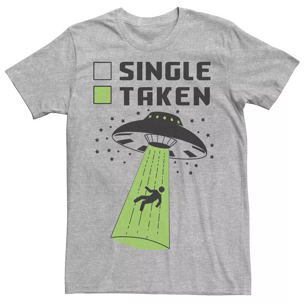 Men's Single or Taken Tee, Size: Small, Athletic Grey Product Image