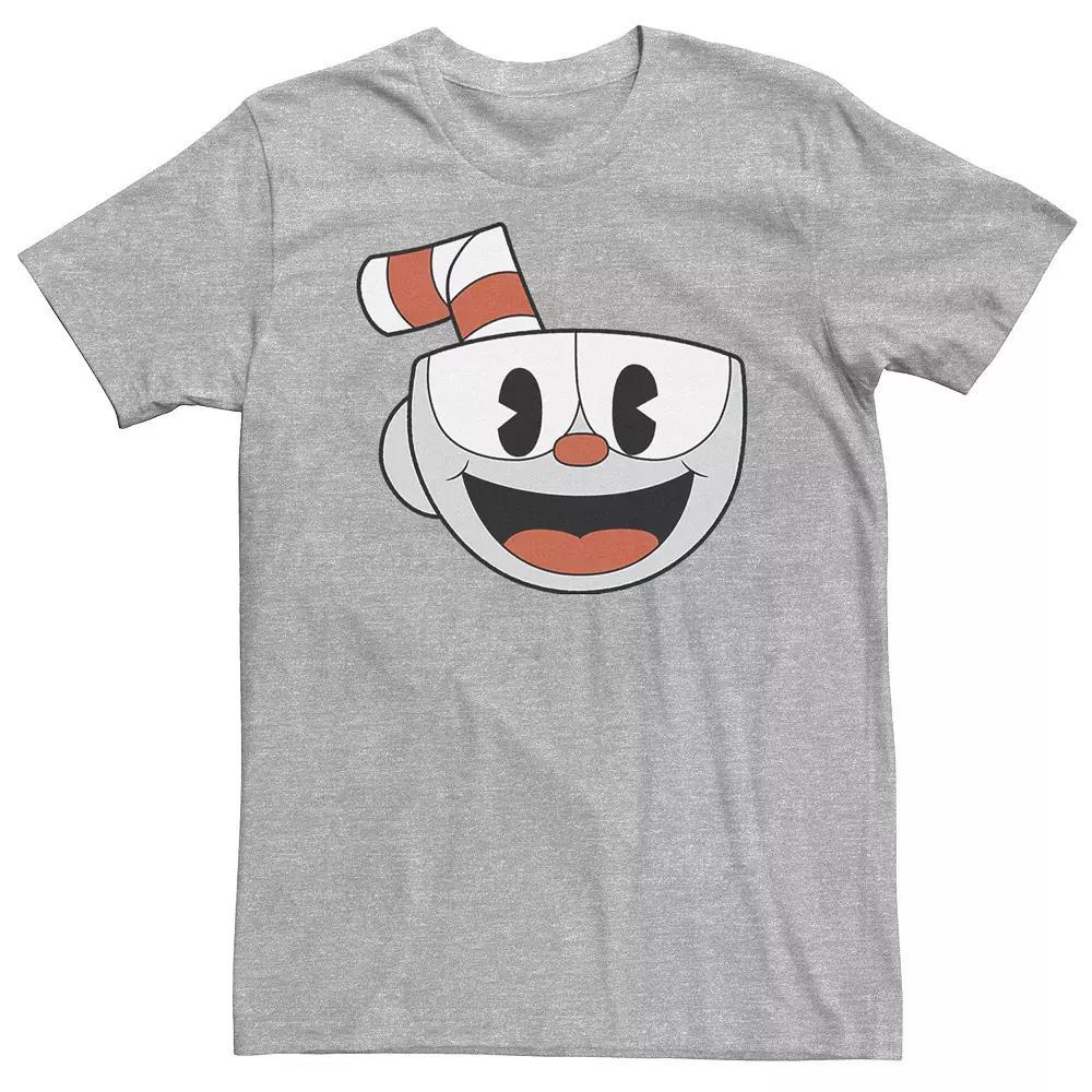 Big & Tall Cuphead Big Smiling Face Video Game Tee, Men's,  Product Image