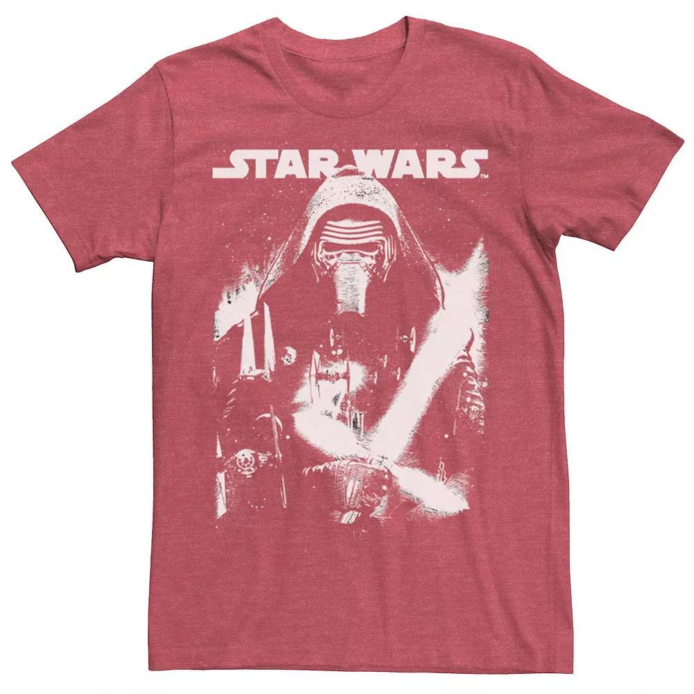 Men's Star Wars Kylo Ren Faded Portrait Tee,  Product Image