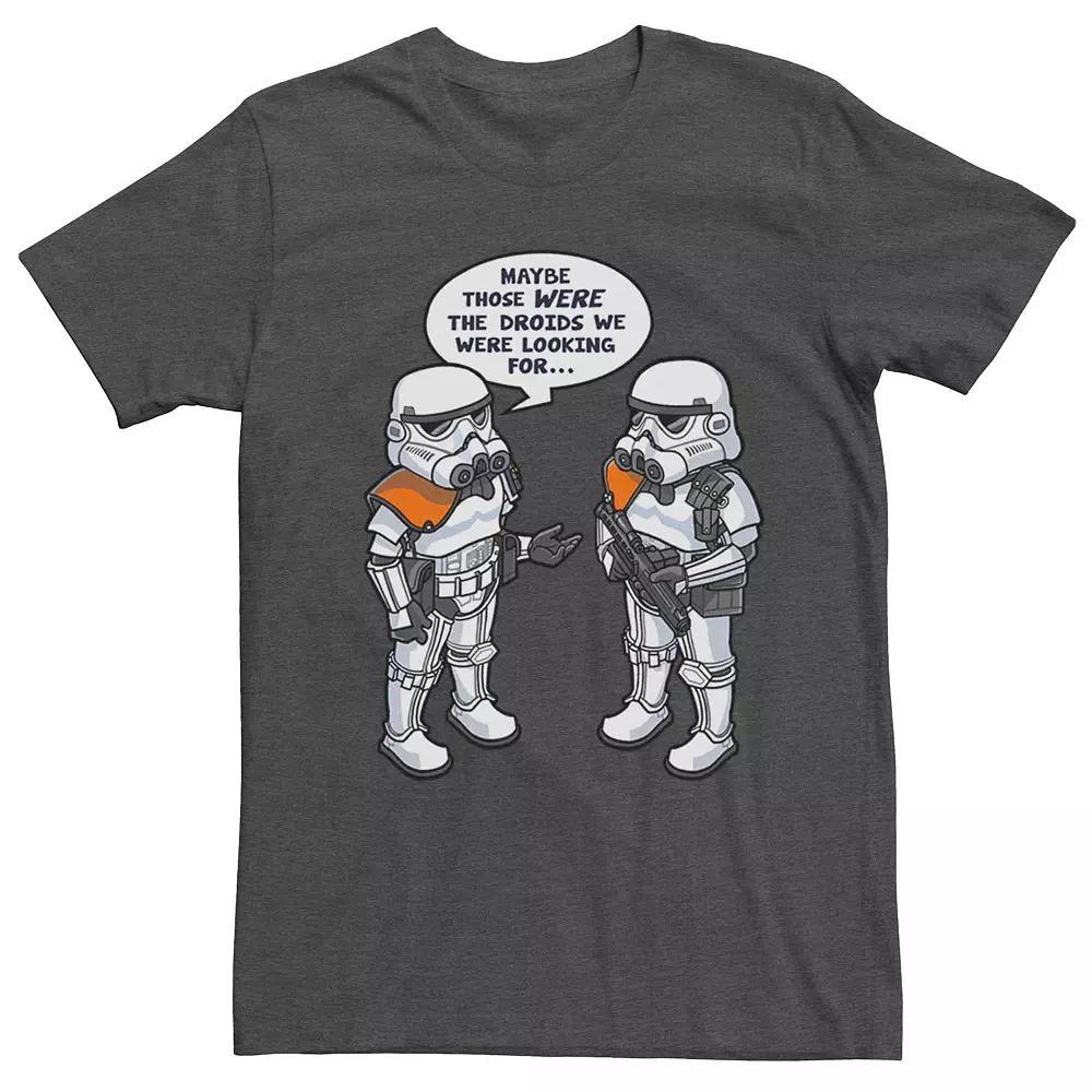 Men's Star Wars Stormtrooper Graphic Tee, Size: Large, Grey Heather Product Image