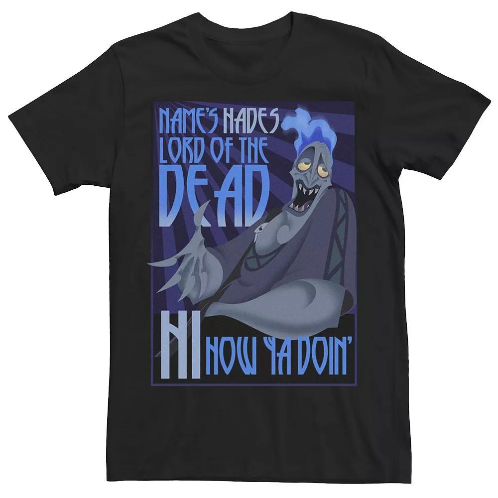 Men's Disney's Hercules The Name's Hades Quote Tee,  Product Image