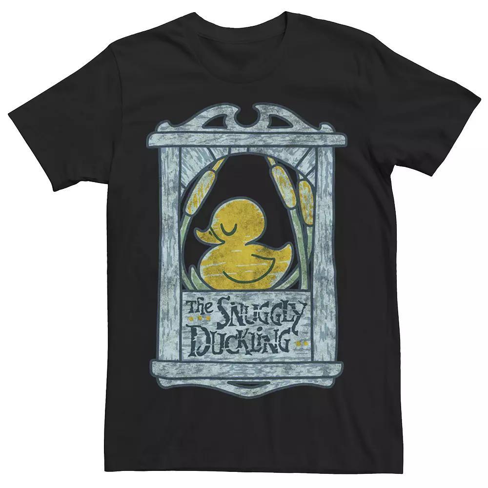 Men's Disney's Tangled The Snuggly Duckling Sign Tee,  Product Image