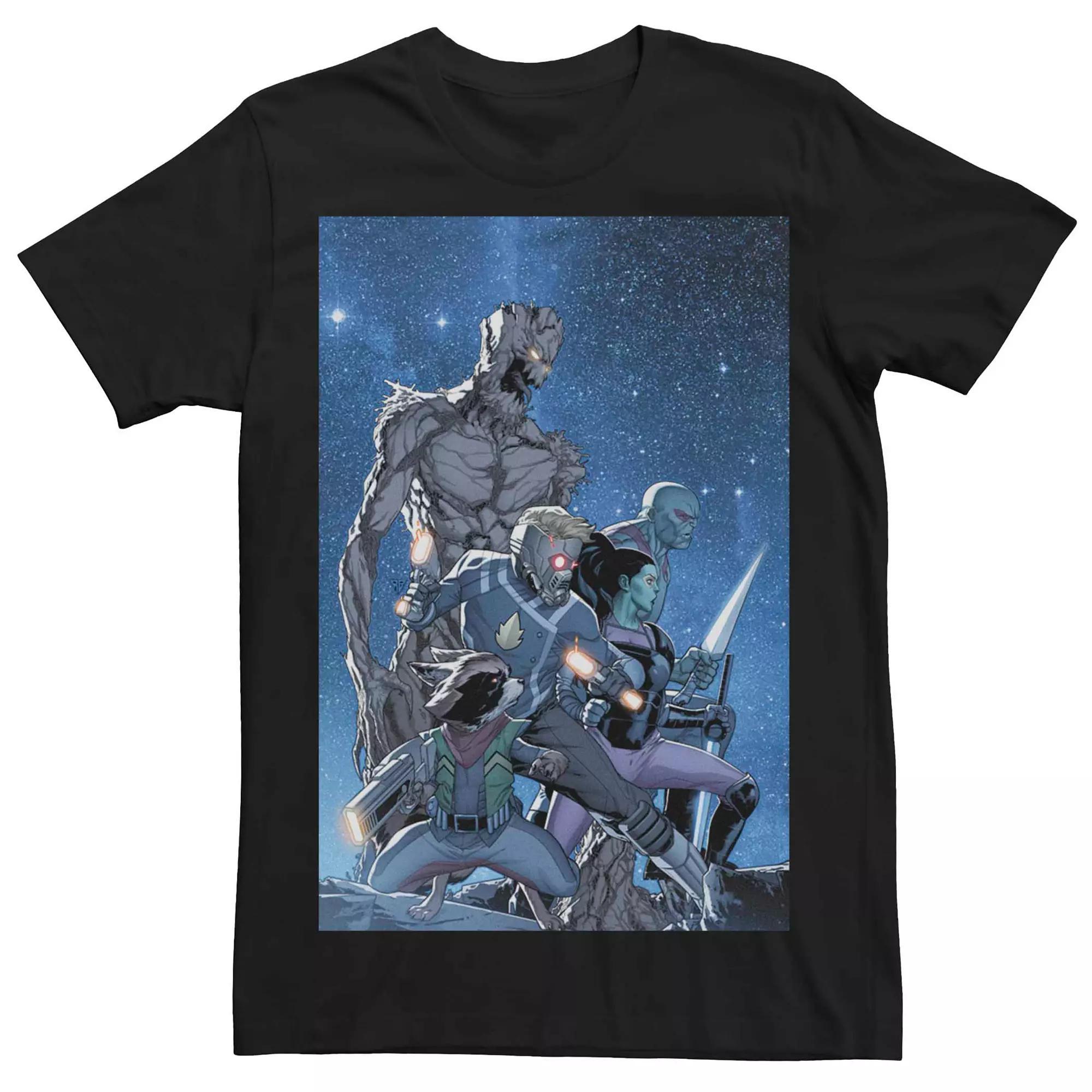 Men's Star Wars The Mandalorian Pastel Sunset Tee,  Product Image
