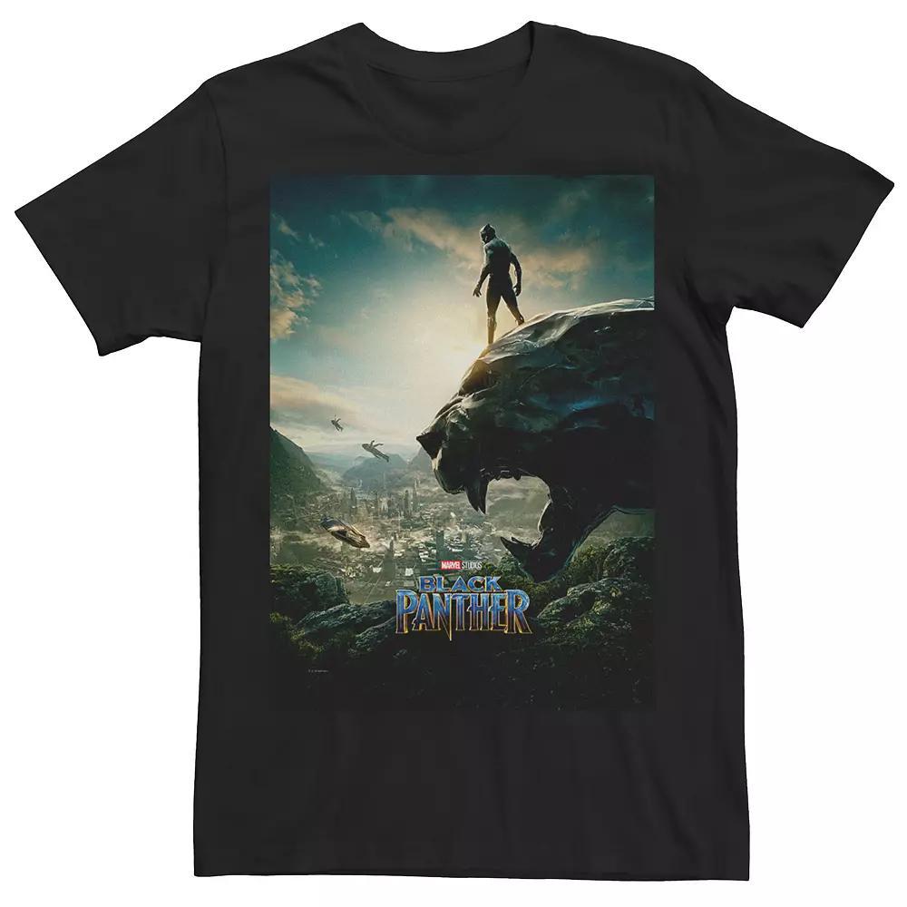 Men's Marvel Black Panther Overlook Graphic Tee, Size: XXL Product Image