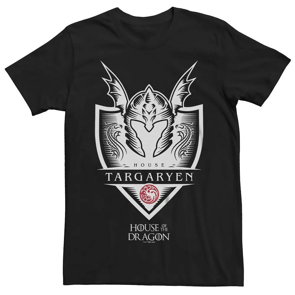 Men's House Of The Dragon House Targaryen Shield Graphic Tee,  Product Image