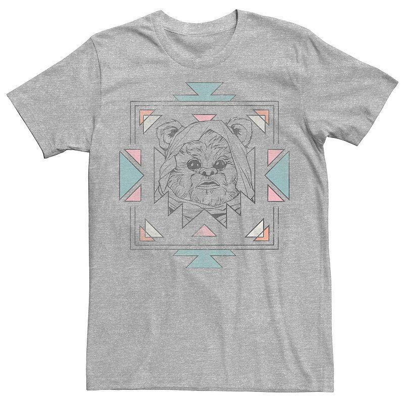 Men's Star Wars Ewok Geometric Framed Portrait Tee,  Product Image
