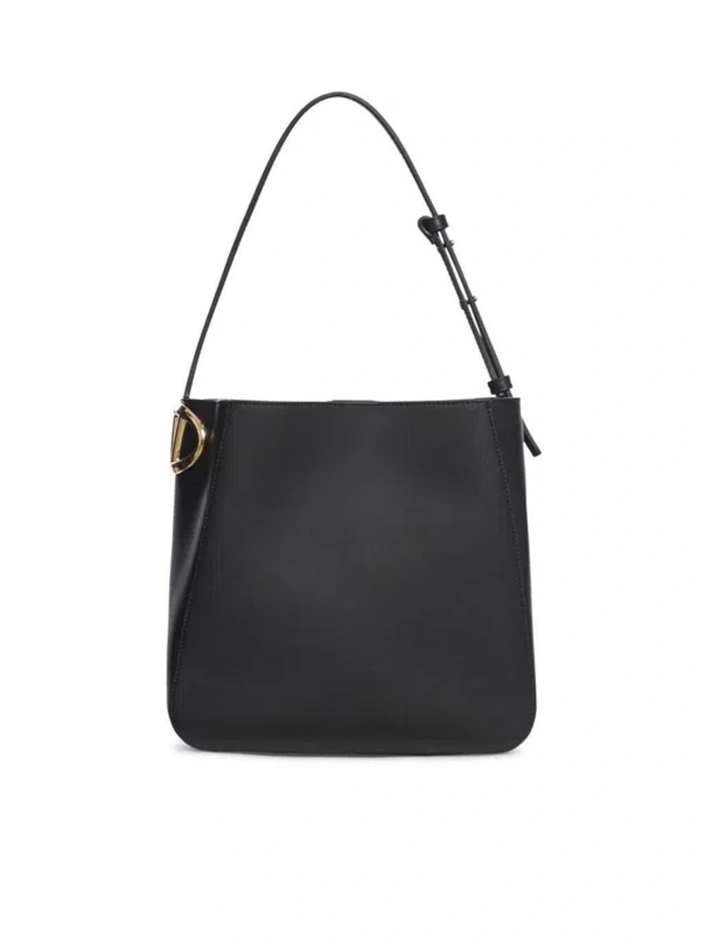 VALENTINO GARAVANI Vlogo Side Bucket Bag In Black Product Image