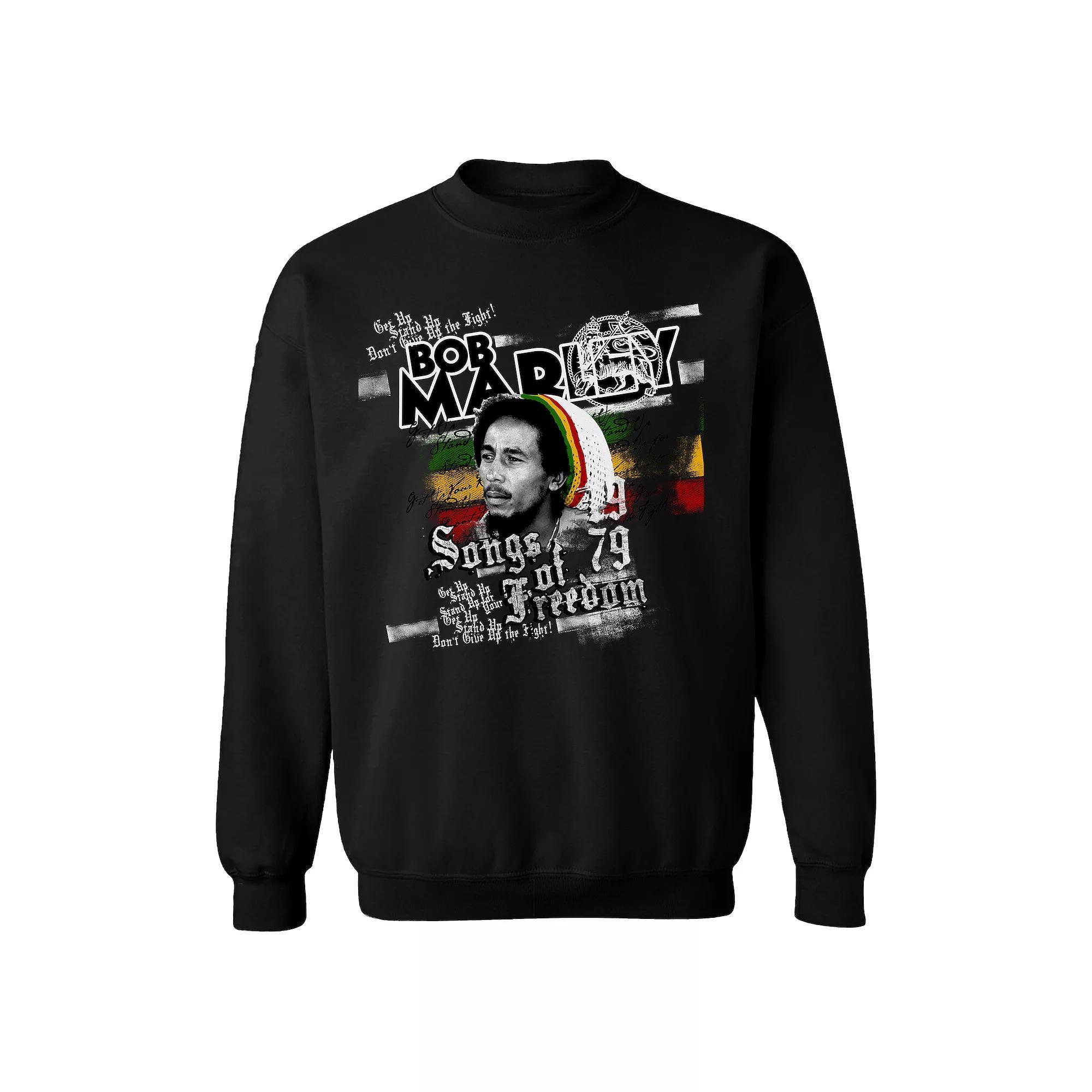 Men's Bob Marley Freedom Sweatshirt, Adult Unisex,  Product Image