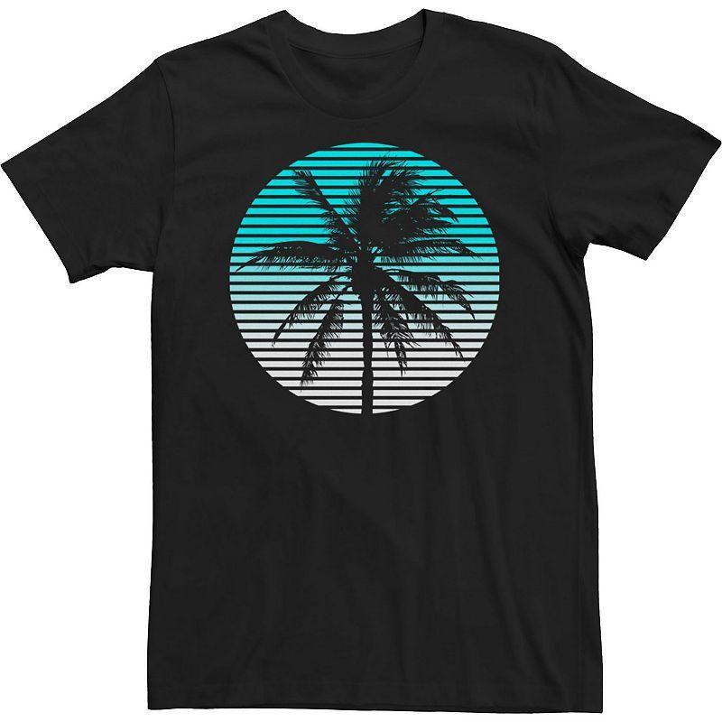 Big & Tall Chill Out Beach Silhoutte Tee, Mens Product Image