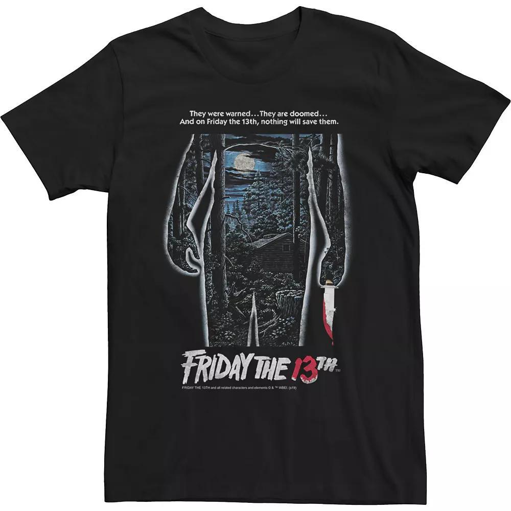 Men's Friday The 13th Poster Tee, Size: Large, Black Product Image