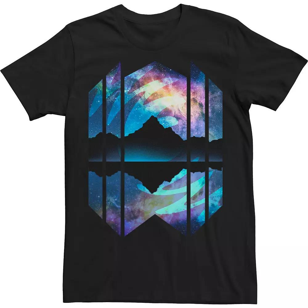 Big & Tall Night Mountain Galactic Tee, Men's,  Product Image