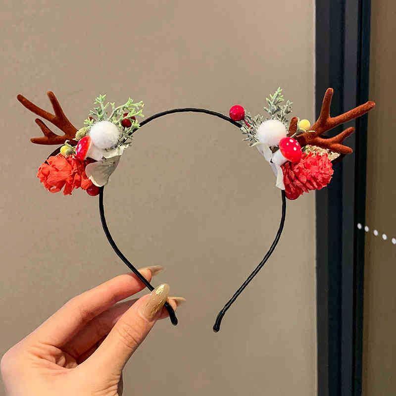 Christmas Deer Horn Party Headband (Various Designs) Product Image